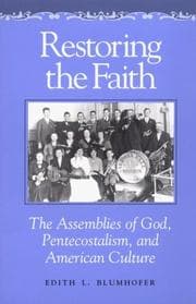 Tapa de Restoring the faith