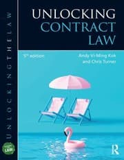 Tapa de Unlocking Contract Law