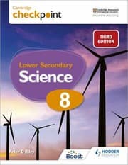 Tapa de Cambridge Checkpoint Lower Secondary Science Student's Book 8