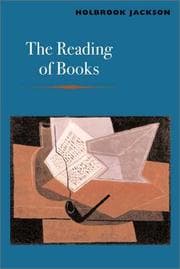 Tapa de The reading of books