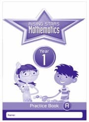 Tapa de Rising Stars Mathematics Year 1 Practice Book A