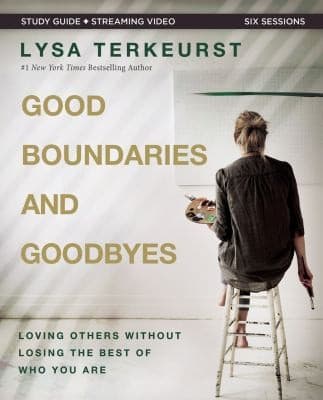 Tapa de Good Boundaries and Goodbyes Study Guide Plus Streaming Video