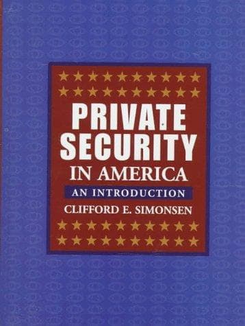 Tapa de Private security in America