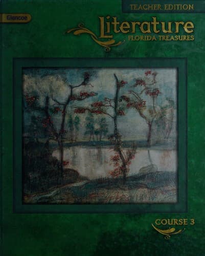 Tapa de Glencoe Literature: Florida Treasures
