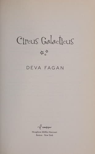 Tapa de Circus Galacticus