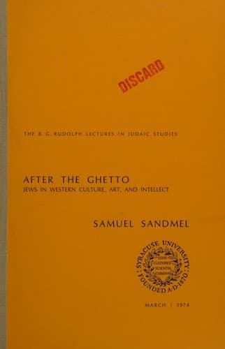 Tapa de After the ghetto