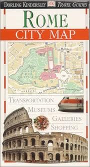 Tapa de Eyewitness Travel City Map to Rome