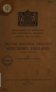 Tapa de British regional geology,northern England