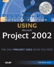 Tapa de Special Edition Using Microsoft Project 2002