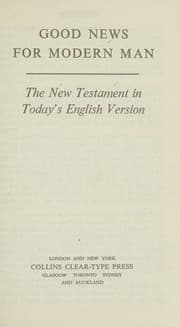 Tapa de Good News for Modern Man