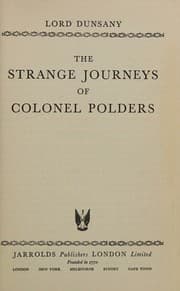 Tapa de The strange journeys of Colonel Polders