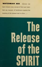 Tapa de The release of the spirit
