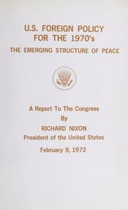 Tapa de U.S. Foreign Policy for the 1970's
