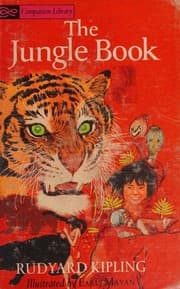 Tapa de THE JUNGLE BOOK, Walt Disney Presents. A Disneyland Record (33rpm) and Book. LLP-319