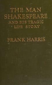 Tapa de The Man Shakespeare and His Tragic Life Story