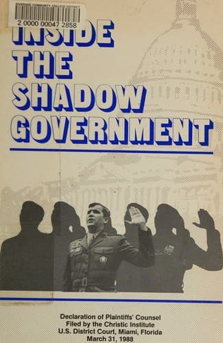 Tapa de Inside the shadow government