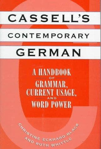 Tapa de Cassell's Contemporary German