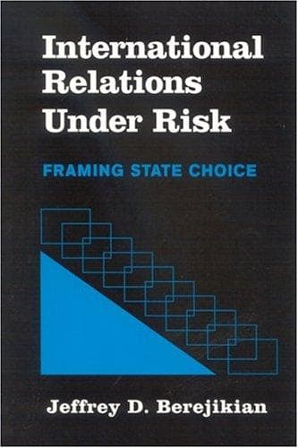 Tapa de International Relations Under Risk