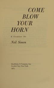 Tapa de Come Blow Your Horn