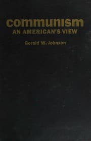 Tapa de Communism an American View