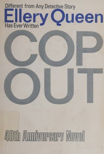Tapa de Cop Out-40th Anniversary Novel