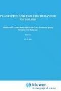 Tapa de Plasticity and failure behavior of solids