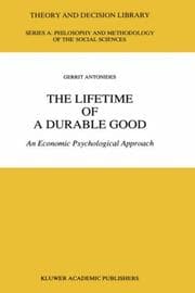 Tapa de The lifetime of a durable good