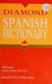 Tapa de Diamond Spanish dictionary