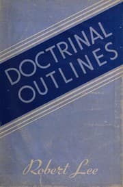 Tapa de Doctrinal outlines,