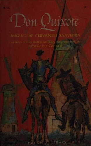 Tapa de Don Quixote de la Mancha