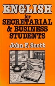 Tapa de English for Secretarial and Business Students