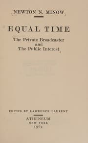 Tapa de Equal time;