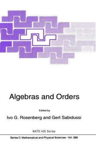 Tapa de Algebras and orders