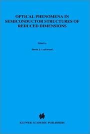 Tapa de Optical phenomena in semiconductor structures of reduced dimensions
