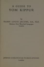 Tapa de A guide to Yom Kippur