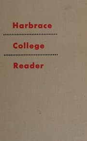 Tapa de Harbrace college reader
