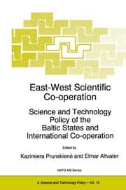 Tapa de East-West scientific co-operation