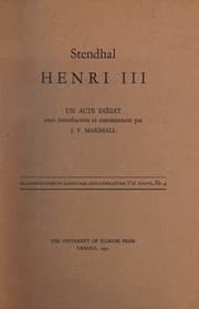 Tapa de Henri III