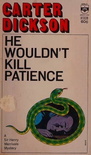 Tapa de He Wouldn't kill Patience