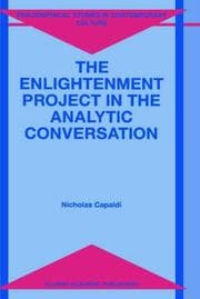 Tapa de The Enlightenment project in the analytic conversation