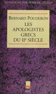 Tapa de Les apologistes grecs du IIe siècle