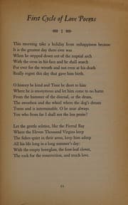 Tapa de Love poems