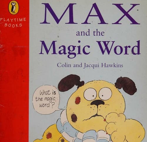 Tapa de Max and the magic word