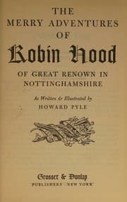 Tapa de The Merry Adventures of Robin Hood. Illustrated Edition