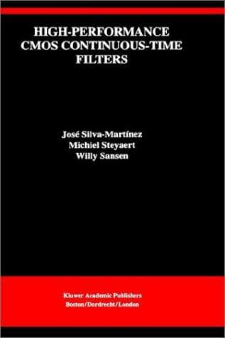 Tapa de High-performance CMOS continuous-time filters