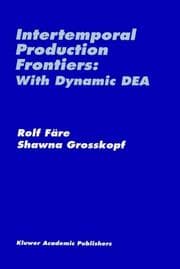 Tapa de Intertemporal production frontiers