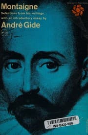 Tapa de MONTAIGNE