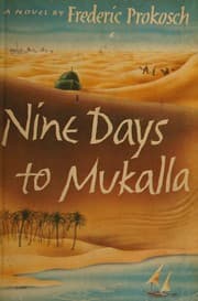 Tapa de Nine days to Mukalla, a novel