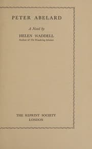Tapa de Peter Abelard by Helen Waddell