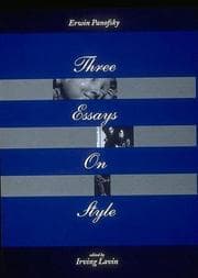 Tapa de Three essays on style